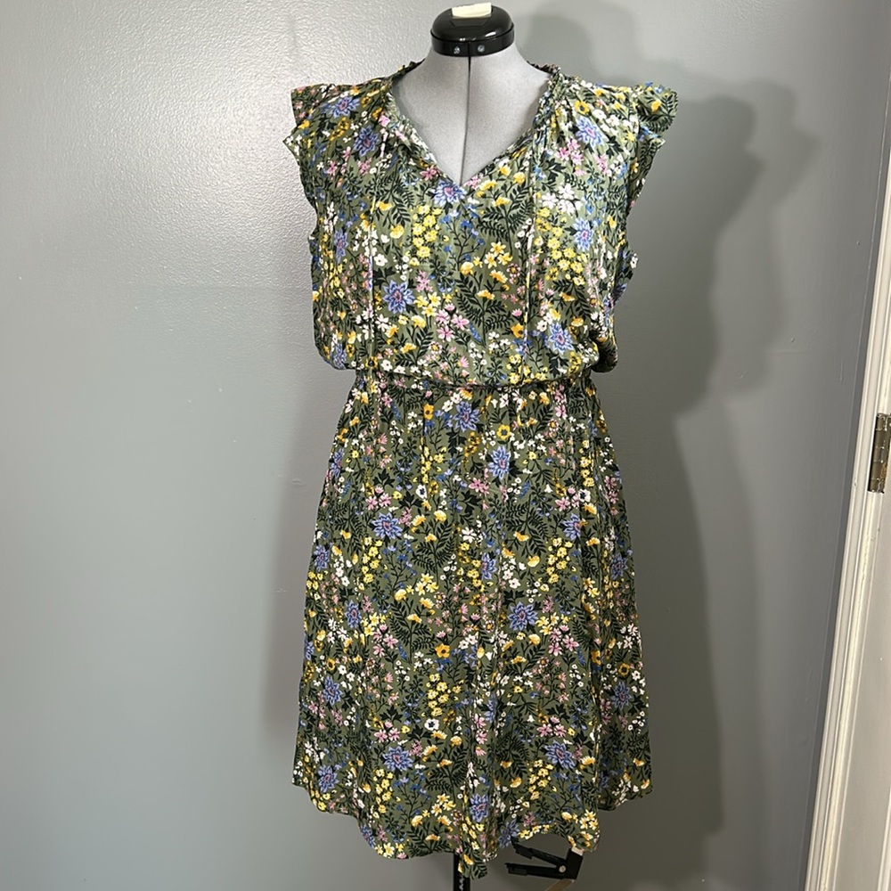 Old navy floral cottage dress